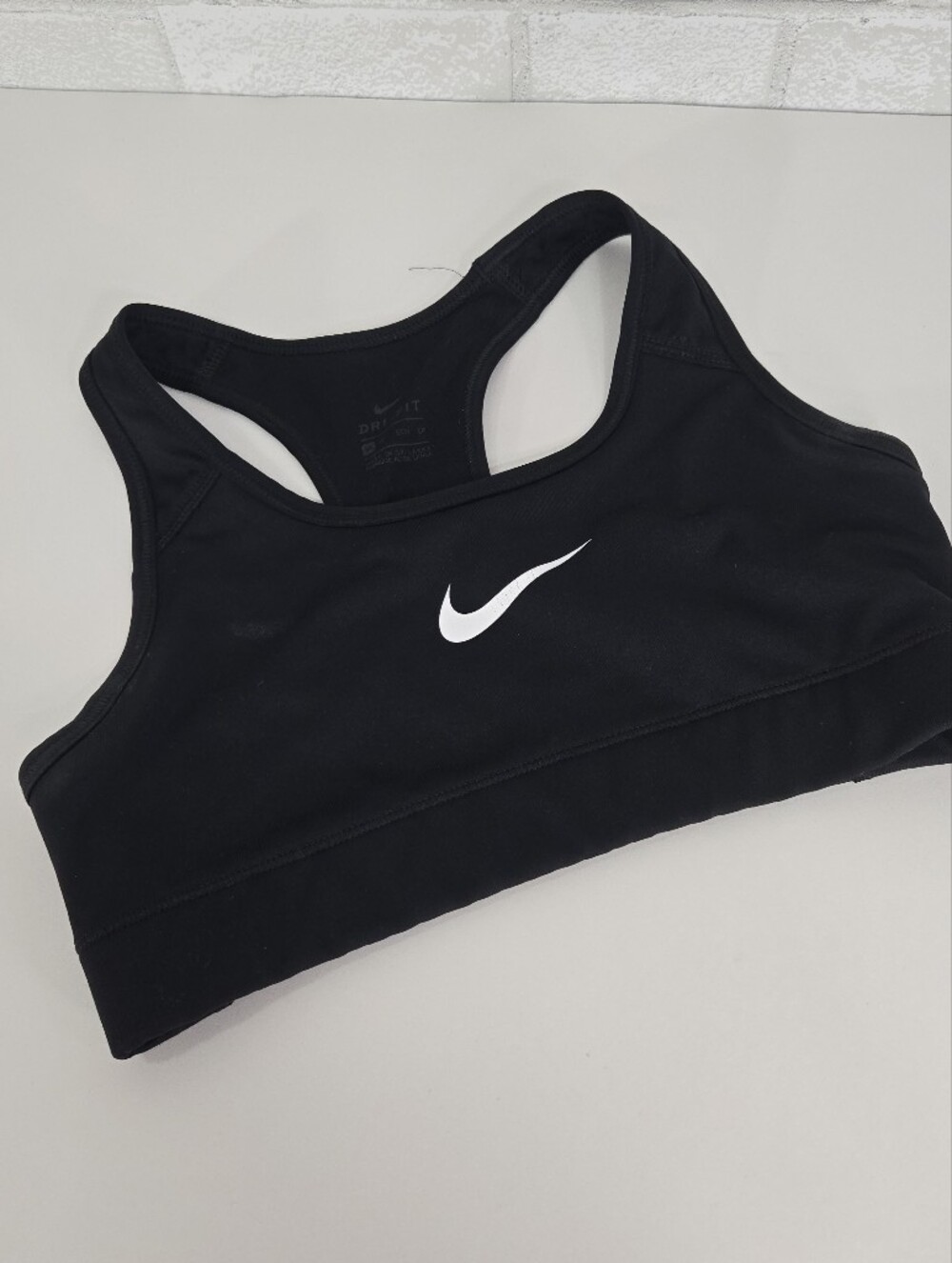 NIKE black sports bra